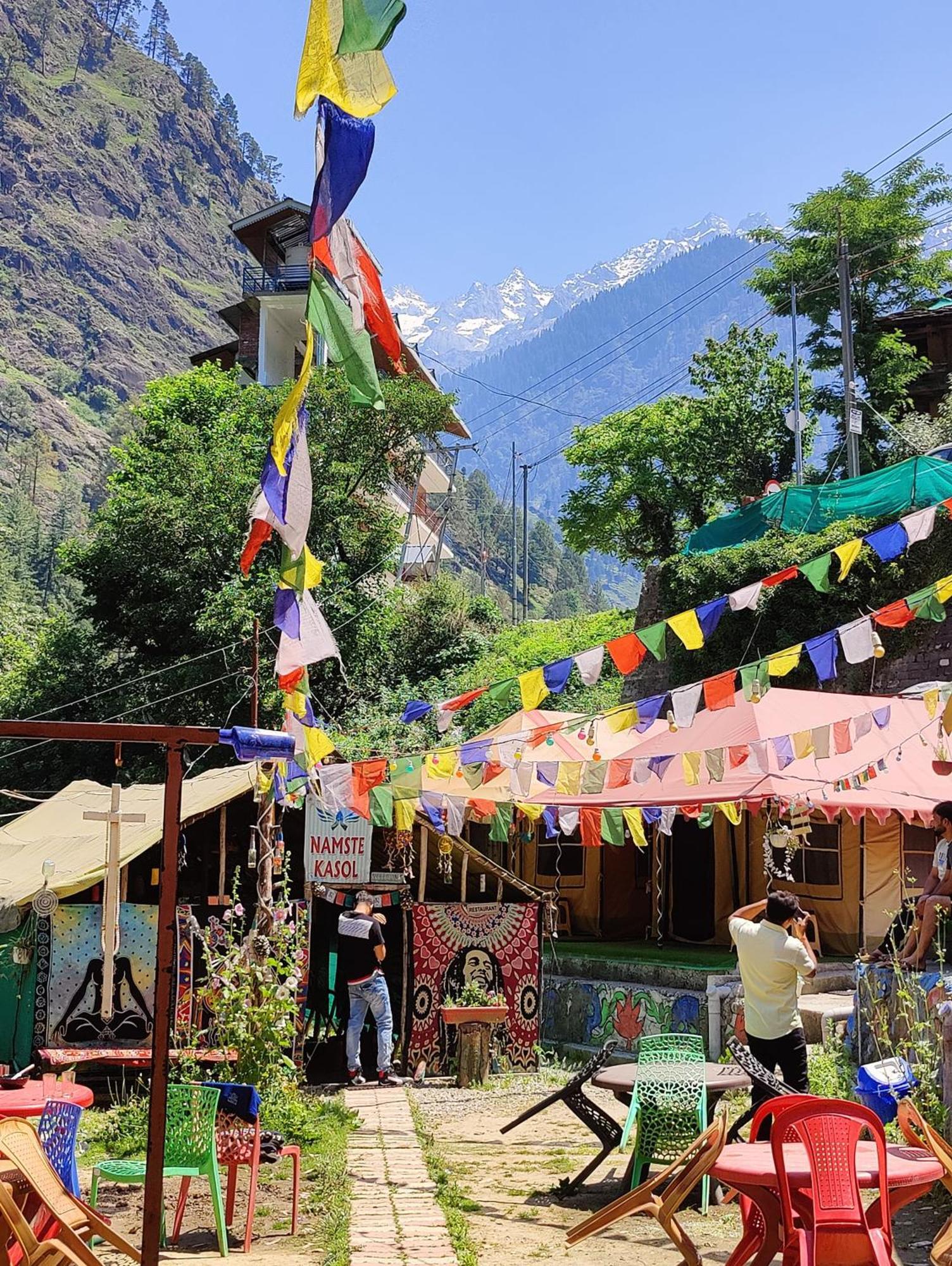 Five Elements Hotel Kasol Buitenkant foto